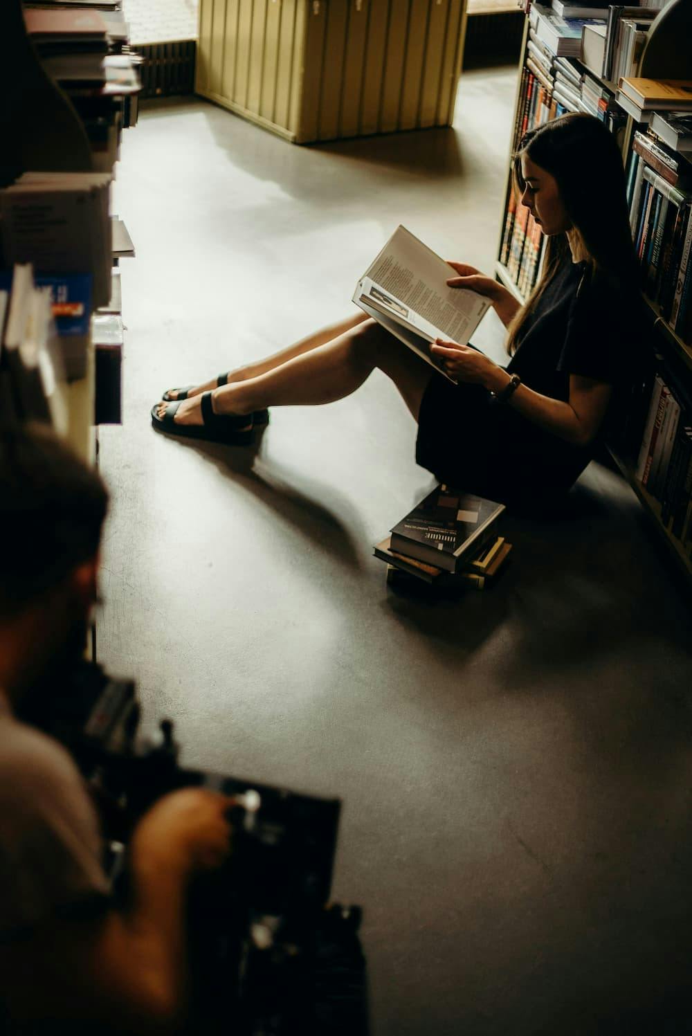 Girl reading 