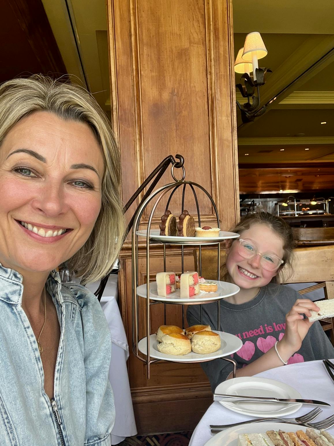 afternoon tea at the old course